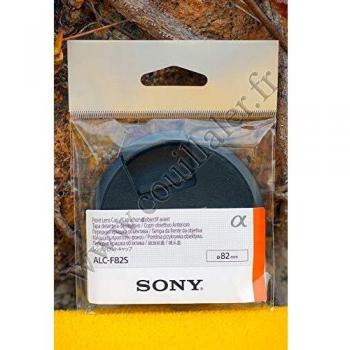 Tapadera de Objetivo Frontal de 82 mm para Sony ALC-F82S, Negra