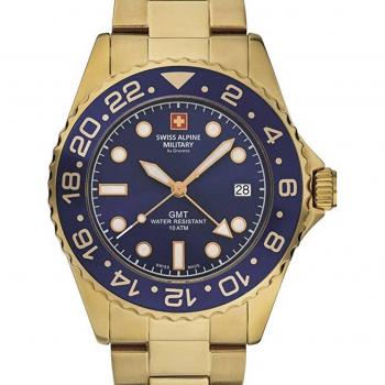 Swiss Alpine Military GMT 7052.1115SAM Mens Watch