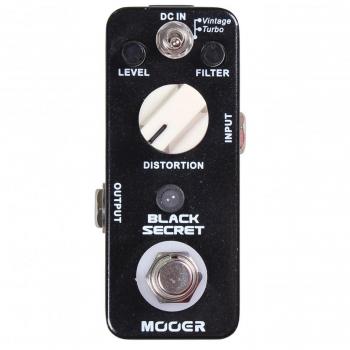 Mooer Black Secret Distortion Guitar Effect Pedal