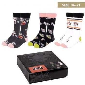 Pack de Calcetines Otaku - Set de 3 Pares, Talla 36-41