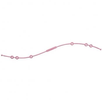 Colgador Atrapatodo Silicona Rosa Saro Baby