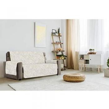 Italian bed linen zglamourz antideslizamiento funda para sofa beige 4 plazas