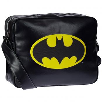 KARACTERMANIA Batman Batsignal Bolso Bandolera, 35 cm, Negro
