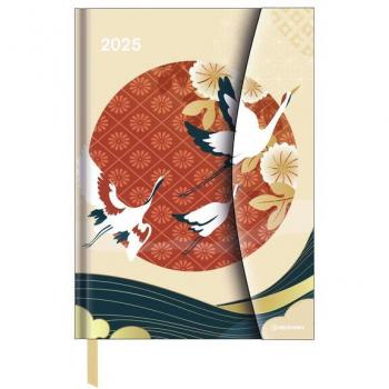 Agenda 2025 Japanese Papers Magneto 16x22 semana vista teNeues azul multilingüe