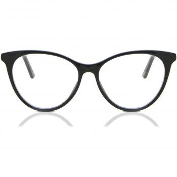 Gafas Anti-Azules Rectangulares Montura Completa de Plástico Negras para Hombre - SmartBuy Collection