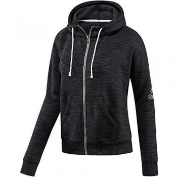 Reebok El Marble BB FZ Sudadera, Mujer, Negro