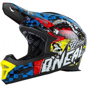 Oneal Fury RL Wild Casco Bicicleta, Negro, XL