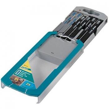 wolfcraft 8631000 hojas de sierra de calar vástago en U PACK 10, multicolor