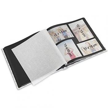 Hama Fine Art Jumbo - Álbum de fotos, 100 páginas, 50 hojas, Color Tiza, 30 x 30 cm