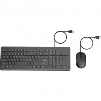 Teclado y Ratón Inalámbricos HP 150 Negro QWERTY US