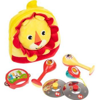 Mochila Infantil León con Set de Instrumentos Musicales CLAUDIO REIG