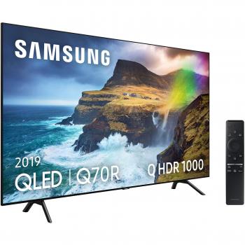 Samsung QLED 4K 2019 82Q70R - Smart TV de 82 con Resolución 4K UHD, Direct Full Array, Q HDR 1000, Inteligencia Artificial 4K, One Remote Control, Apple TV y Compatible con Alexa