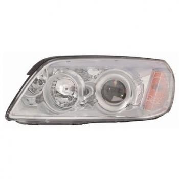 Faro Delantero VAN WEZEL 0881961 para Chevrolet Captiva, H7 y H1, Luz Clara para Circulación a la Derecha