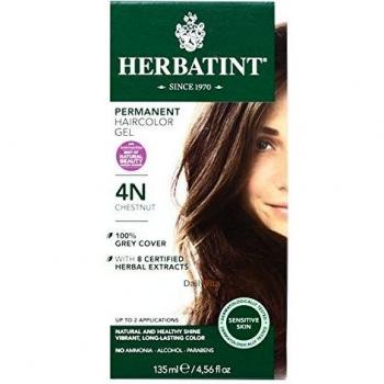 Herbatint Permanent Herbal Haircolor Gel, Chestnut, 4.56 Ounce