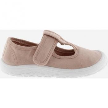 Sandalias de bebés Victoria - Sandalias de lona DREC barefoot con tira adherente