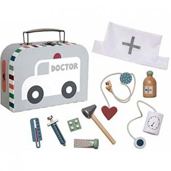 Maletín de Doctor en Color Gris - JaBaDaBaDo W7172 JAW7172J JABADABADO