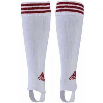 adidas 3 Stripe Stirru - Medias para hombre, color blanco / rojo, talla 2
