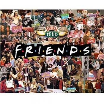 Paladone- Friends-Rompecabezas de Collage de TV Show-1000 Piezas-Producto Oficial