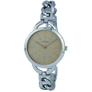 Arabians Reloj Analógico para Mujer de Cuarzo con Correa en Acero Inoxidable DBA2246B