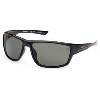 Timberland TB00003 Polarized Men's Sunglasses 65mm Shiny Black
