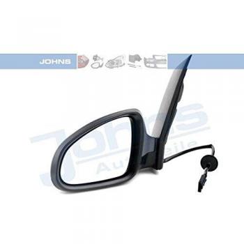 Espejo retrovisor exterior JOHNS 55 10 37-21 izquierdo, ajustable eléctricamente, asférico y calefactable con capa de imprimación
