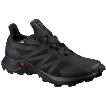 Salomon Supercross GTX - Zapatillas de Running para Hombre, Color Negro, Black/Black/Black, 10.5