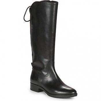 Geox Botas FELICITY para mujer, color negro, características: impermeables, transpirables, suela de goma antideslizante, plantilla extraíble, diseño elegante y moderno