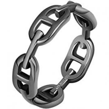 Anillo de Hombre Morellato de Acero Inoxidable IP Gun - Modelo SATX25019 Tamaño 19