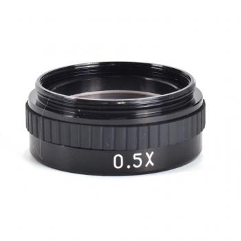 Lente Monocular Industrial 0.5X para Microscopio de Vídeo, Objetivo Auxiliar XDC-10A, M48 x 0.75mm