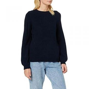 Object NOS Objeve Nonsia LS Knit Pullover Noos suéter, Azul