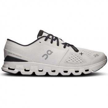 On Cloud X 4 Men's Neutral Running Shoes - Comfort Trainers in Ivory Black