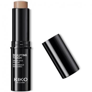 KIKO Milano Sculpting Touch Creamy Stick Contour 200 Hazelnut - Stick para el contorno del rostro: textura cremosa y acabado mate, 10g