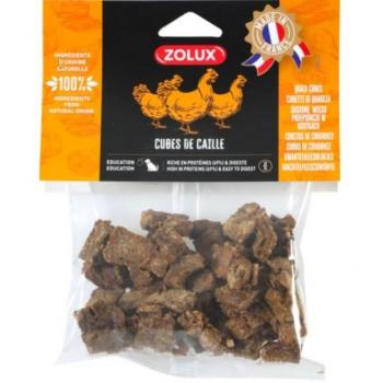 Cubos de Codorniz Zolux para Perros (10/20 mm, 150 g)