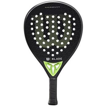 Wilson Pala de Pádel Blade Elite TX V2 - Tipo: Pala de pádel, Características: Diseño ligero y equilibrado, tecnología de absorción de impactos, superficie con textura para mayor control en el golpeo, marco resistente a