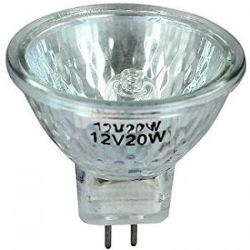 Bombilla Halógena Dicroica 12V 20W Ø34mm MR16 GU5.3