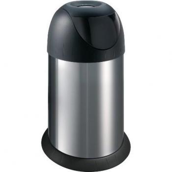 Meliconi Cubo con Tapa Basculante 25Lt En Acero INOX