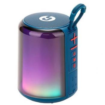 ALTAVOZ BLUETOOTH LIGHT BOOM 5W AZUL COOLSOUND
