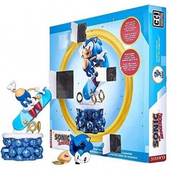 numskull Sonic The Hedgehog Countdown Character Statue Advent Character Calendar