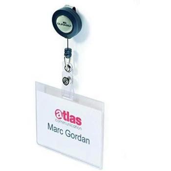 Durable Security Badge 60x90mm Pack of 20 813519