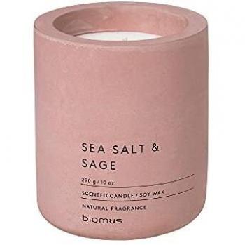Blomus Fraga Scented Candle Withered Rose L Soy Wax Concrete
