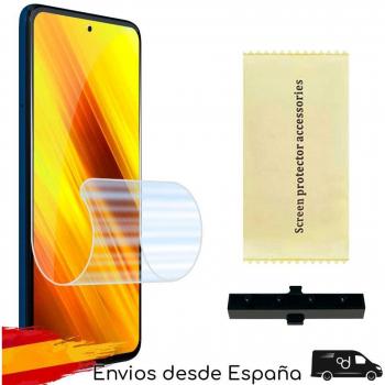 Protector de Pantalla de Hidrogel Antiarañazos para Xiaomi Pocophone POCO X3 PRO/NFC