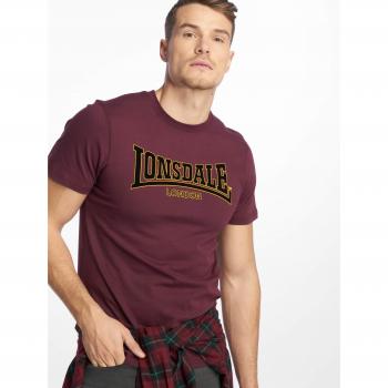 Camiseta de Manga Corta Lonsdale Classic Roja 3XL Hombre