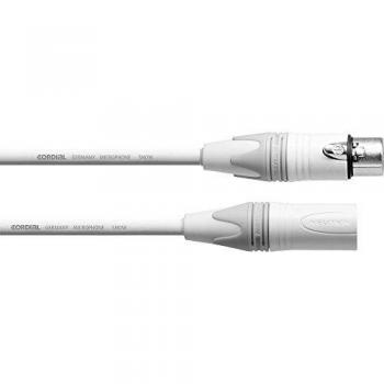 Cordial CXM 10 FM Snow White XLR Microphone Cable (10 m)