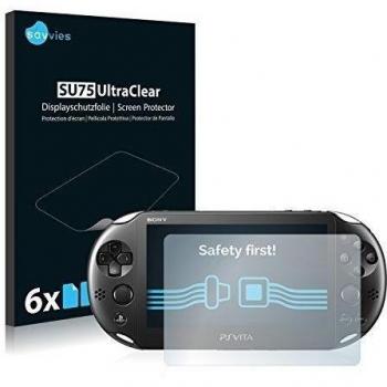 savvies Protector Pantalla Compatible con Sony Playstation PS Vita Slim