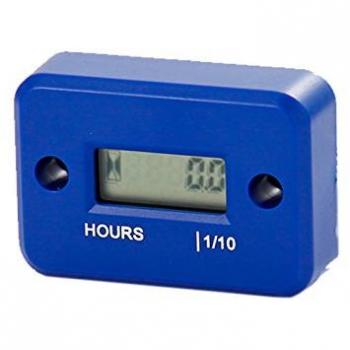 Runleader RL-HM006A(blue) Waterproof digital Hour Meter for Dirt Quad Bike ATV Motorcycle Snowmobile motocross pit bike lawn mower tractor truck trucklift