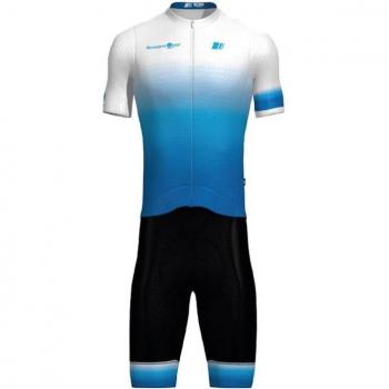 Maillot de Ciclismo Aero Gsport Azul Mujer