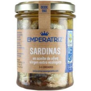 Emperatriz Sardina en Aceite de Oliva Bio 190g