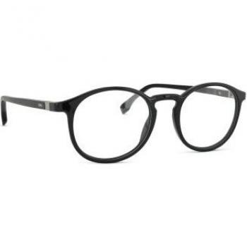 Hugo Boss 1572 Round Black Prescription Glasses with Anti-Reflective Lenses