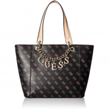 GUESS HWSQ66 91230 Bolso gran Accesorios Negro Pz.