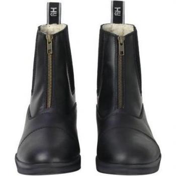 HyLAND Unisex Adult Waxy Leather Jodhpur Boots